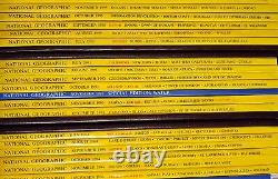 Lot of 150 National Geographic Magazines All 1991 2002 Cased Good Cond