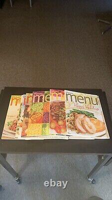 Lot of 28 Wegmans MENU MagazineKraft Food FamilyBetter Homes RecipesCooking