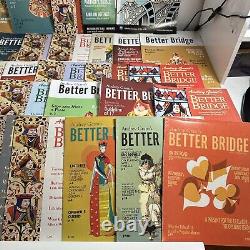 Lot of 36 Audrey Grant's Better Bridge Magazine 2013-2021 Illustrated Paperback