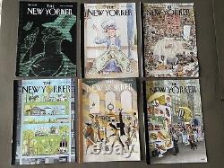 Lot of 42 Modern 2022 2024 The New Yorker Magazine Covers Art Good