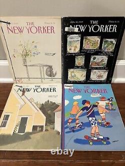 Lot of 48 THE NEW YORKER 1989 Full Magazines, Ex Library, Almost Complete