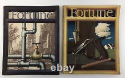 Lot of 5 Vintage 1940s Fortune Magazines Jan Feb March April & May, 1940