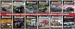 Modern Rodding Magazine January December 2022 Pack of all 12 issues