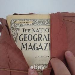 NATIONAL GEOGRAPHIC MAGAZINE 1916 JANUARY-DECEMBER COMPLETE Annual Set