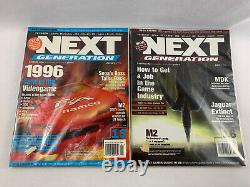 Next Generation Video Game Magazine Lot of 9, 1996, Issues 13, 16-23