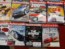 Nice 25 Year Collection Automobile Magazines 157 Issues 1991-2015