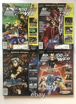 Nintendo Power Magazine Lot of 12- all from 2004 Volume 175 to 186