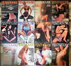 Penthouse 1977 Complete Year Pet of The Year