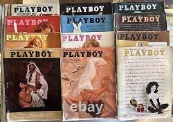 Playboy 1964 Complete 12 Issue Run