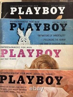 Playboy 1964 Complete 12 Issue Run