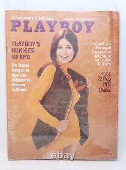 Playboy Magazine 1972 Lot Entire Year 12 Issues WithCenterfolds