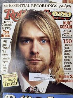 ROLLING STONE Magazine 1990s Johnny Depp Stefani Alba Osbourne Eminem Lot of 32