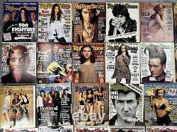ROLLING STONE Magazine 1990s Pamela Anderson McCarthy Mick Jagger Lot of 55