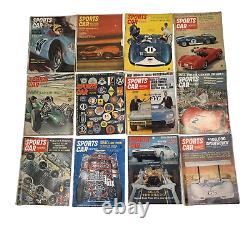 Sports Car Graphic Magazine Lot Of 23, 1960's