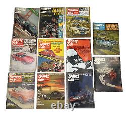 Sports Car Graphic Magazine Lot Of 23, 1960's