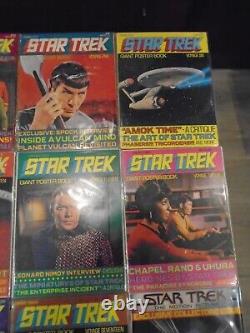 Star Trek Giant Poster Book Lot Of 20 Issues 1-17 TMP TSFS + Poster Book VF+