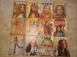 Teen Magazine 1971 Complete Set All 12 Issues