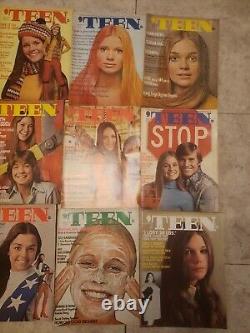 Teen Magazine 1971 Complete Set All 12 Issues