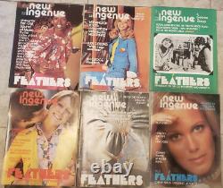 The New Ingenue Magazine 1974 All 12 Issues COMPLETE SET