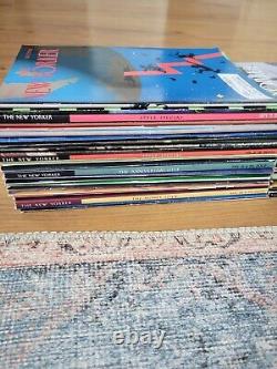 The New Yorker Magazine 2002 Lot of 45 Full Magazine Issues (Great Condition)