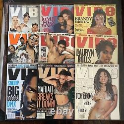 VIBE magazine (9) 1998 JAMIE FOXX/BRANDY/MASTER P/USHER/LAURYN HILL/SNOOP/MARIA