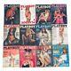 VTG Playboy Magazine Lot of 12 Full 1978 w Centerfold Newsstand Dolly Parton