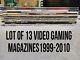 Various Video Game Magazines Lot 13 1999-2010 PlayStation Nintendo Htf Vtg Oop