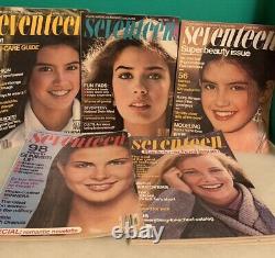 Vintage 1979 Seventeen Magazine Lot Of 12 1979 -every Month