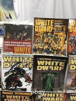 White Dwarf Magazine Bundle Lot of 34 Issues Games Workshop