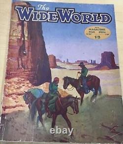 Wide World Magazine 1949 Editions No Titles-April (No Cover) May June Months
