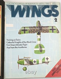 Wings Complete Collection 1 166 Encyclopedia of Aviation 12 Binders Lot Bundle